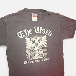Vintage Y2K The Used Band Tee - Emo Rock Shirt Distressed Graphic